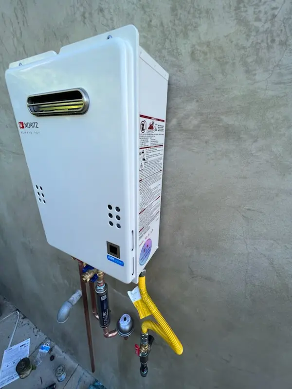 Tankless water heater installation for Rancho Diego homes